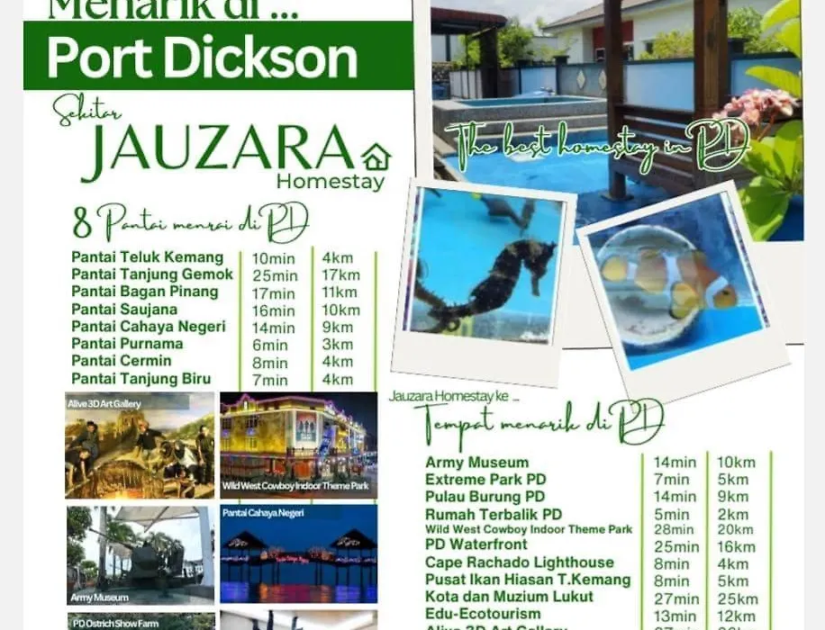 Jauzara Homestay Berkolam Renang-1